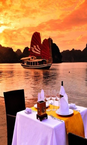 Sustainable dining on cruise