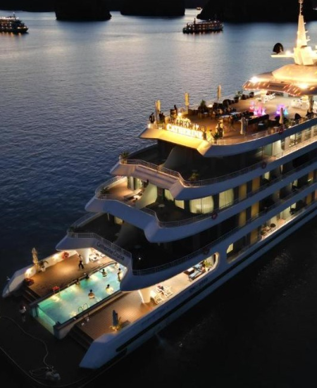 Stellar of the Seas modern luxury cruise